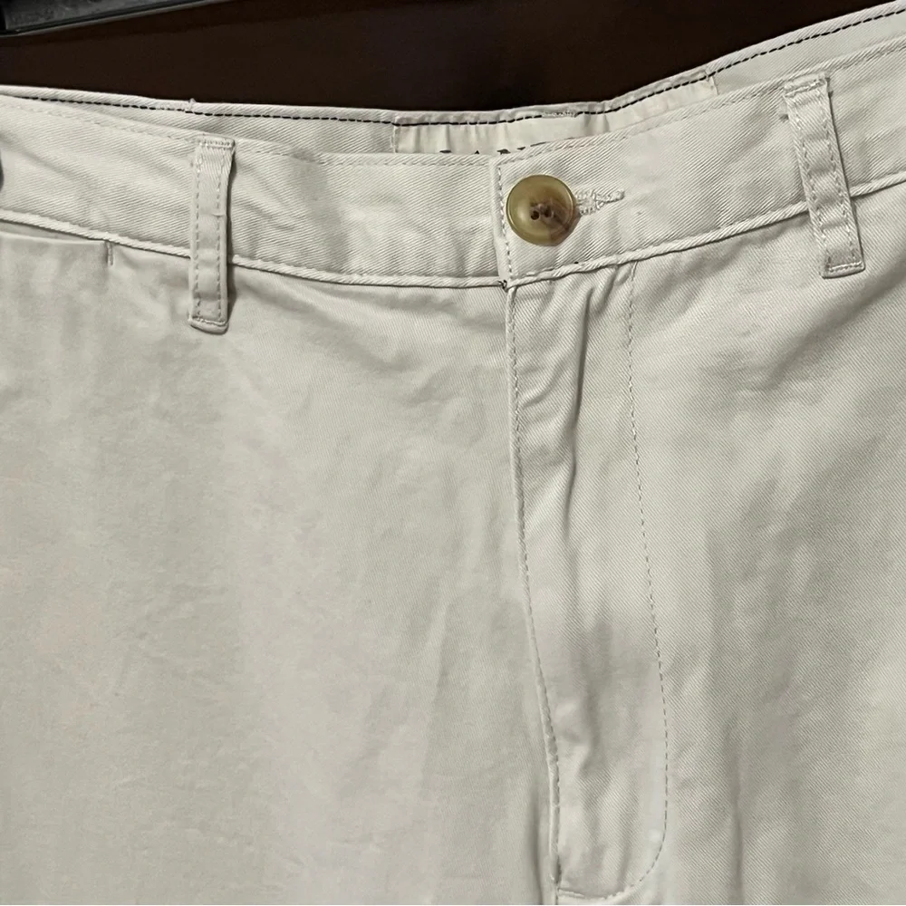 Lands' End Men’s Chino Pants Cream The Legacy size 34